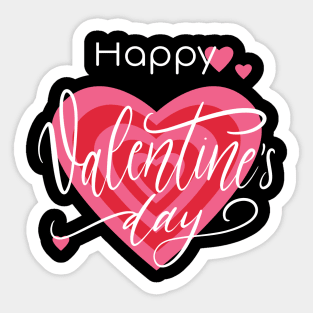 Happy Valentines Day Sticker